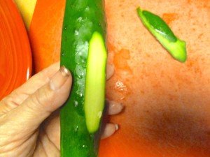 Chicken Salad Stuffed Cucumber Boats Recipe for Summer