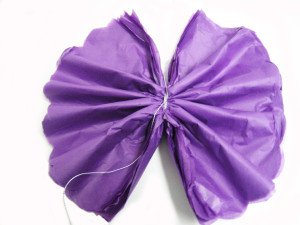 How to Make Tissue Paper Flower Table Décor