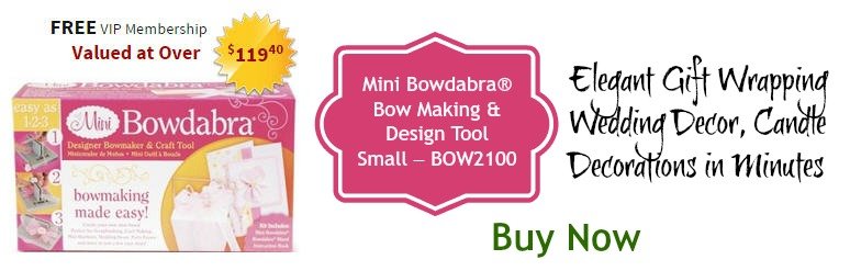How to make bows with Mini Bowdabra tool