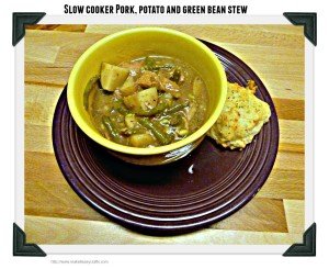 Slow cooker pork stew