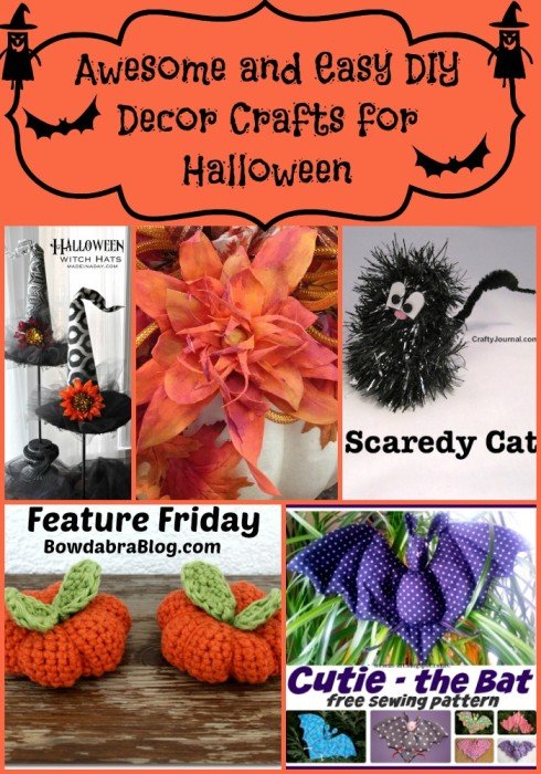 Awesome and Easy DIY Decor Crafts for Halloween
