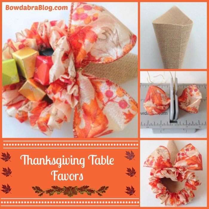 Decorative Thanksgiving Table Favors