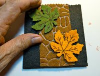 easy fall leaves silverware pockets with table décor ideas