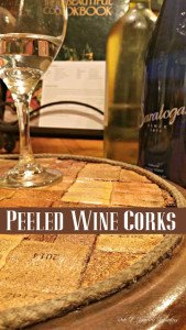 Peeled Wine Corks
