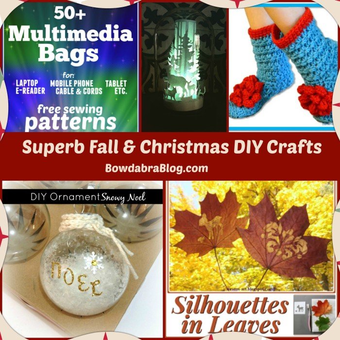 Superb Fall and Christmas DIY Crafts and More – Feature Friday