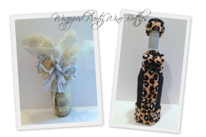 Wrapped Party Wine Bottle