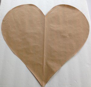Make heart shape board