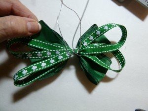 St Patricks Day hair bow - 18