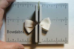 how to make bows 