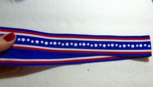 Patriotic dog bow - 5