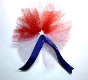 make a tulle bow