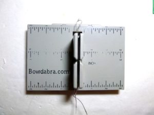 Mini Bowdabra bow making tool