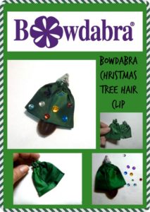 Bowdabra Christmas Tree Hair Clip