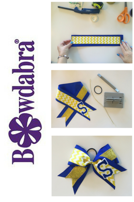 Embellished cheer bow 