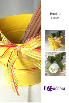 Back To School Bow Making Ideas