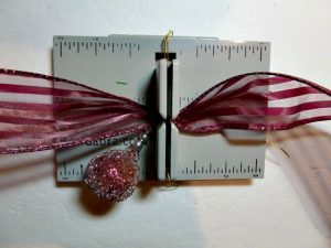 Bowdabra bow ornament