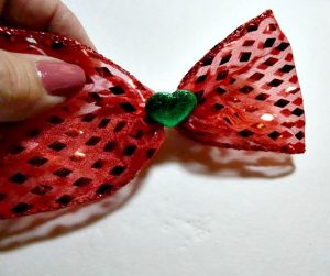 How to make sparkle shoe bows