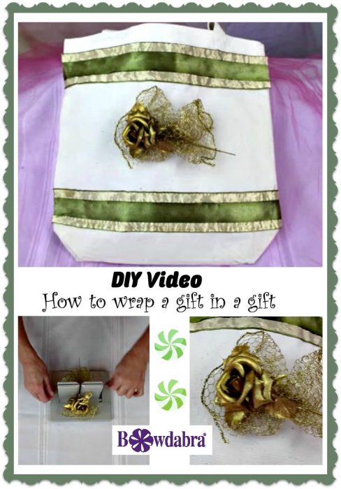 How to wrap a gift in a gift