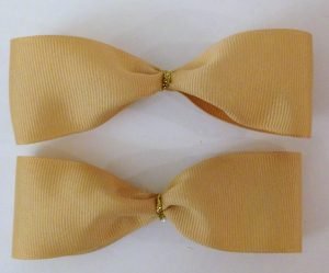 Matching Bow with Ribbon Strip