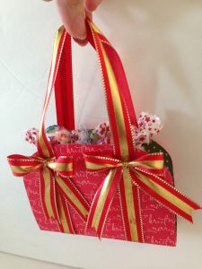 Beautiful Christmas Party Favor Bags