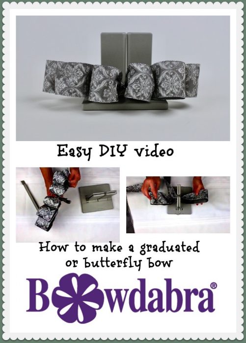 Easy DIY butterfly bow