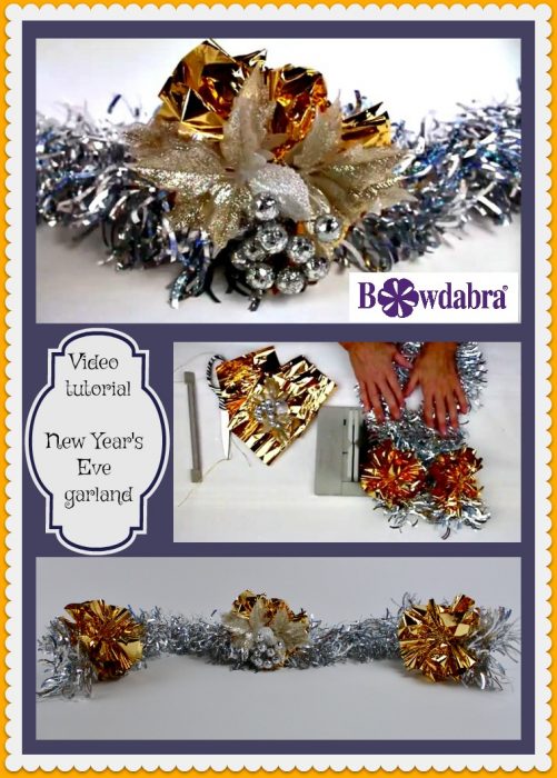 New Year's Eve garland