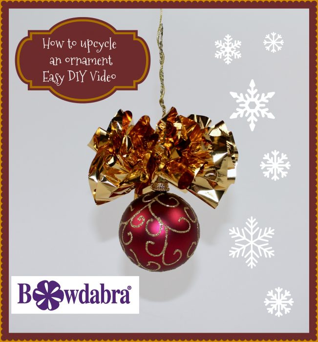 upcycle an ornament