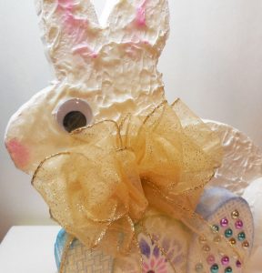 Easter Bunny with Bow