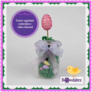 Easter egg hunt centerpiece - Easter DIY crafts