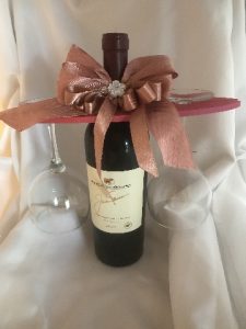 Mothers Day Gifts Online - Wine Caddy with bow