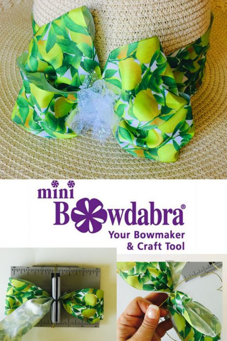 How to Make Summertime Bow for Your Straw Hat