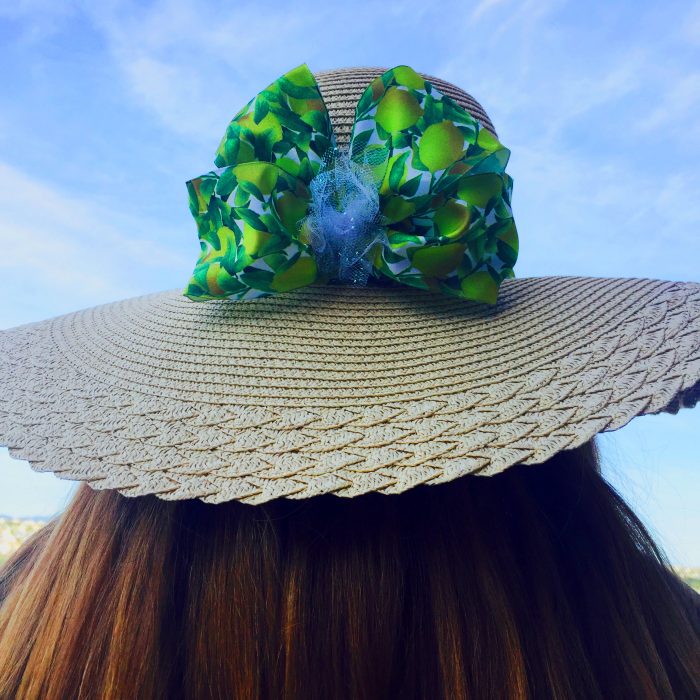 Make Summertime Bow for Your Straw Hat