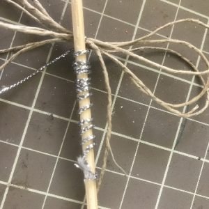 Coil Wire Around a Skewer
