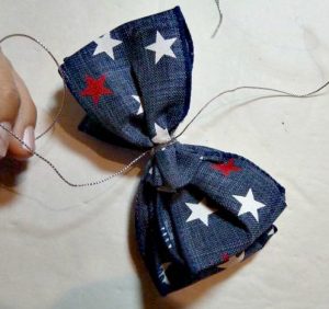 how to make patriotic bow