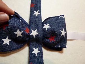 How to Make Patriotic Bow Tie adjustable