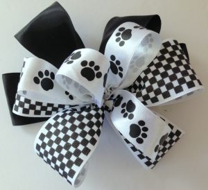 how to make ribbon bows for dog collars