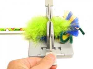 Silly feather pencil toppers for gifts