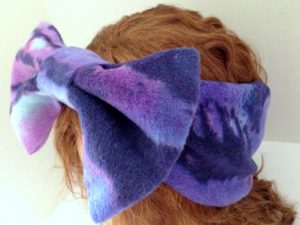Bowdabra fleece bow ear warmer tutorial 