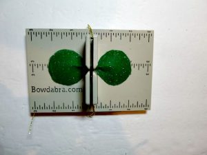 4-leaf clover hair bow