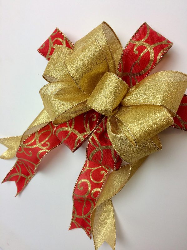 Chinese New Year floral bow