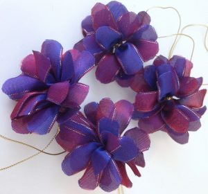 Flower Bow Napkin Rings