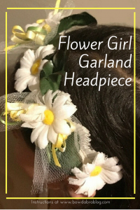 Flower Girl Garland Headpiece