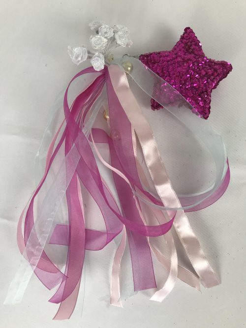How to make flower girl wand