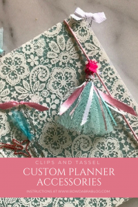Customized Planner Accessories