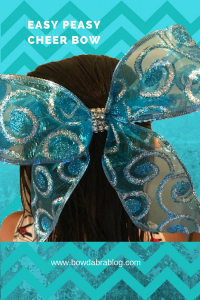 How to Make Easy Peasy Cheer Bows