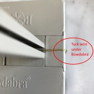 How to use wire in Bowdabra tool