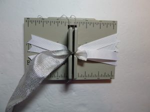 elegant snowflake bow