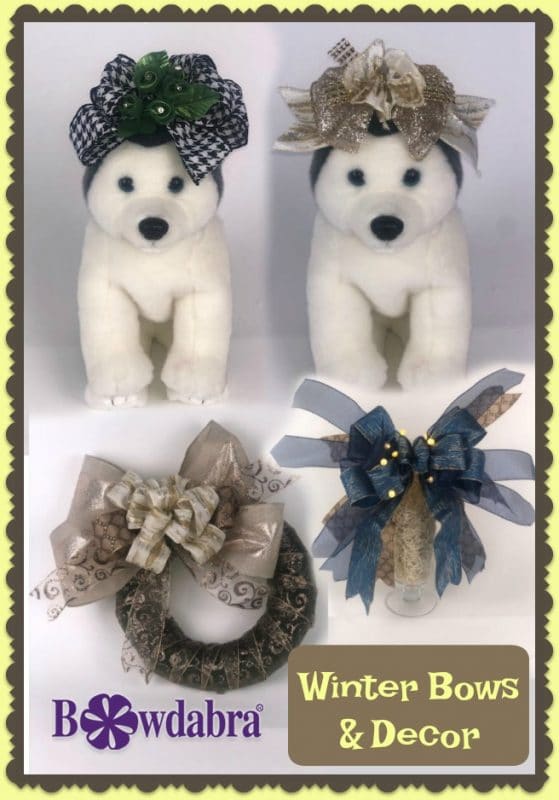 Winter Bows and Décor Craft Ideas