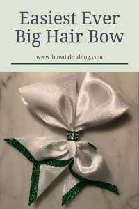How to Make the Easiest Ever Big Hair Bow