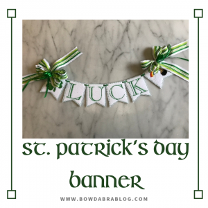 St. Patrick's Day Banner (Instagram)